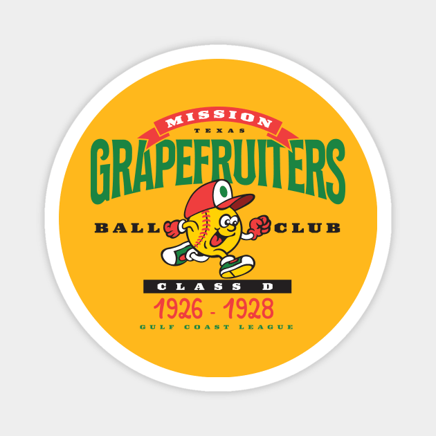 Mission Grapefruiters Magnet by MindsparkCreative